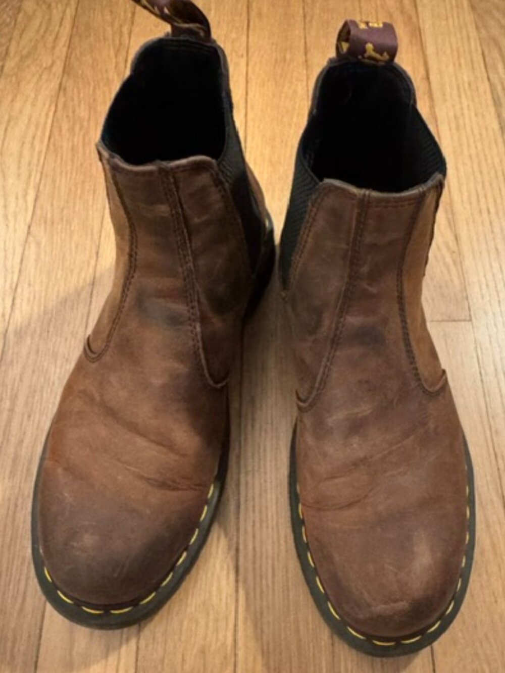Dr. Martens Chelsea Boots Chestnut Brown Men's US10
